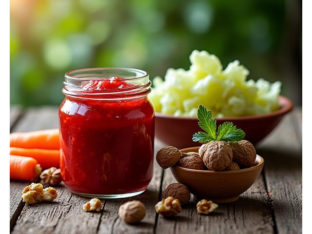 Domaći ajvar i kiseli kupus